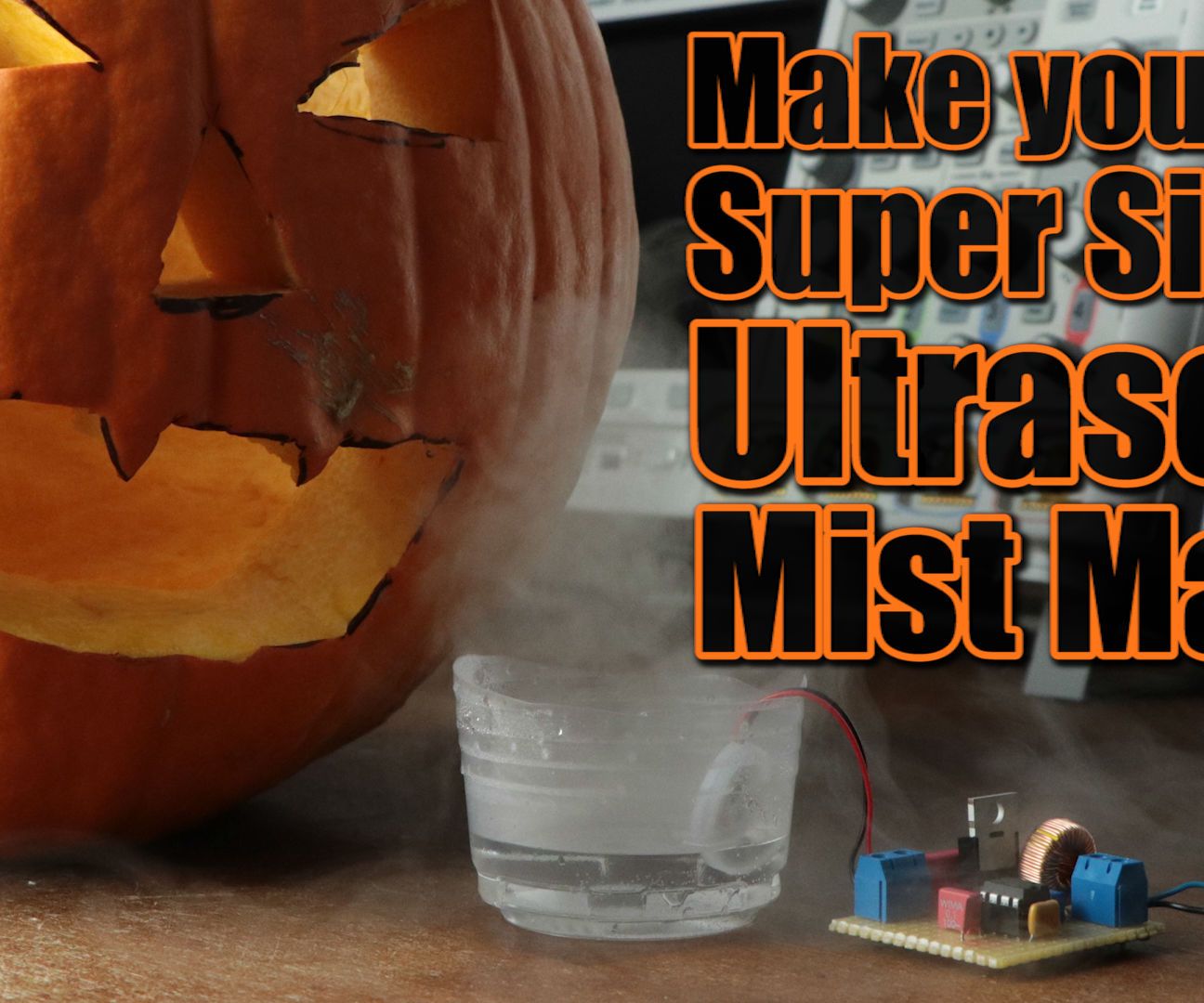Make Your Own Super Simple Ultrasonic Mist Maker