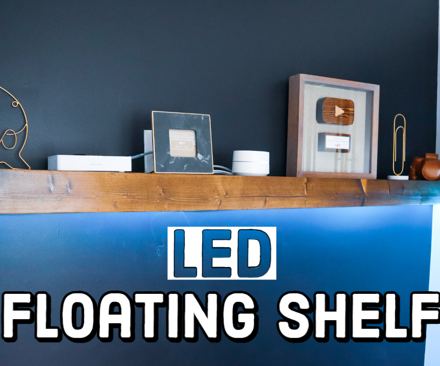 LED Floating Shelf - DIY