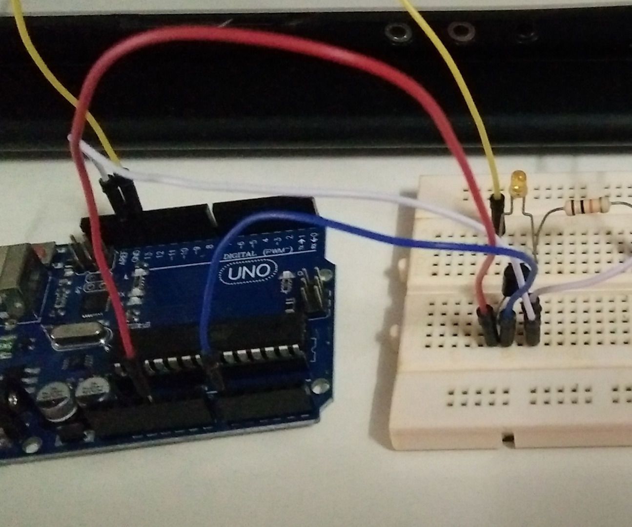 LED + Temperature Monitoring