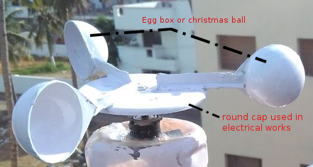 DIY Anemometer and Windvane for Standalone Weather Station : 10 Steps ...