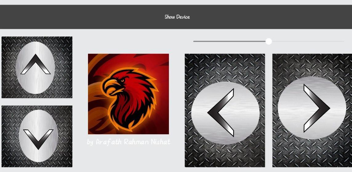 Application Design for Controlling the Car