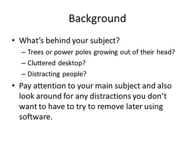 Take Great Pics, Easy Tutorial!
