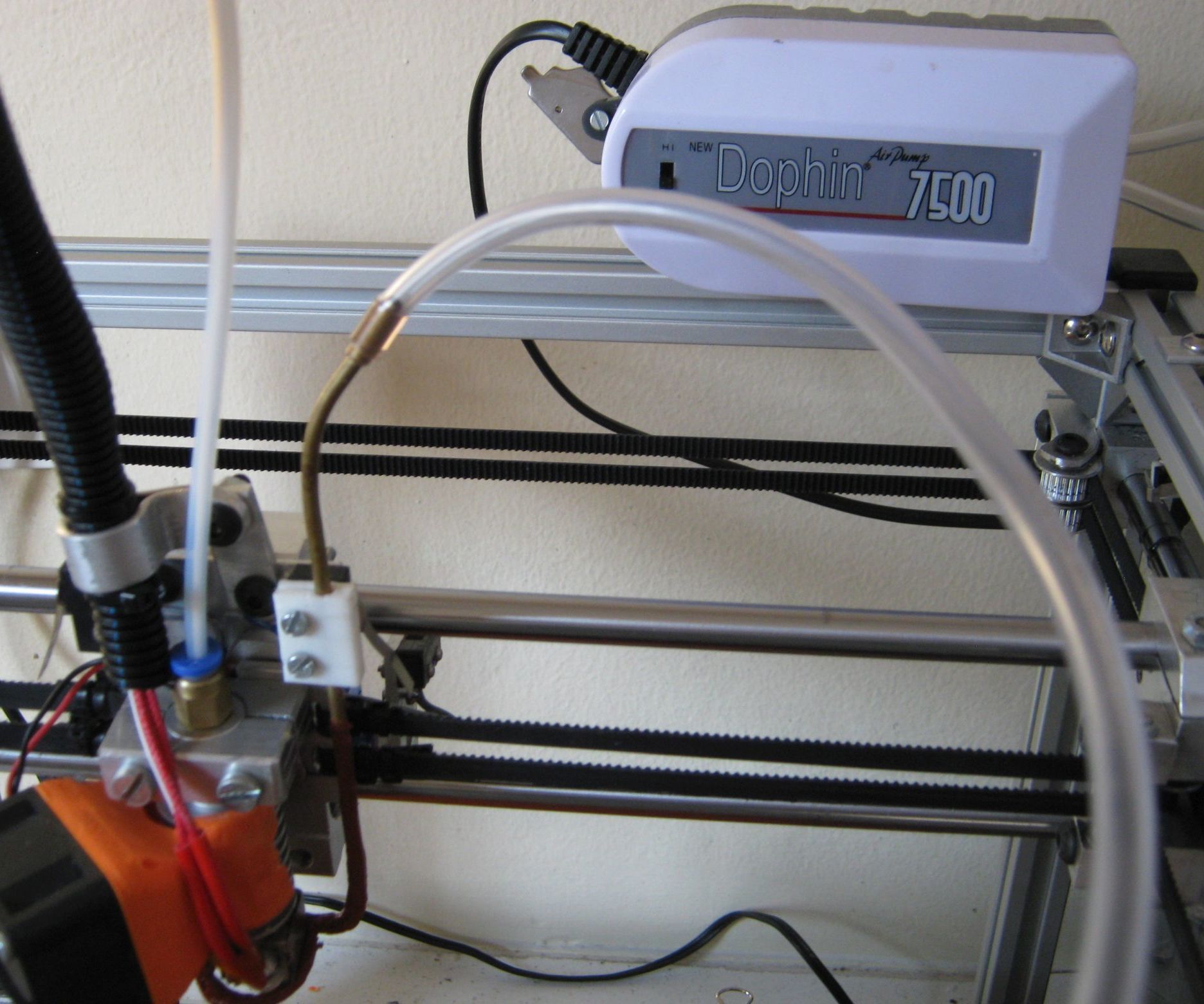 3D Printed Plastic Cooling With an Aquarium Air Pump