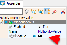 In Visuino Set Components