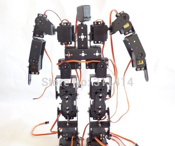 UNFINISHED - 17 DOF Robot (IMAGE OF FINAL BOT MISSING)