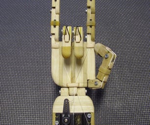 Arduino Animatronic Hand Mark 1
