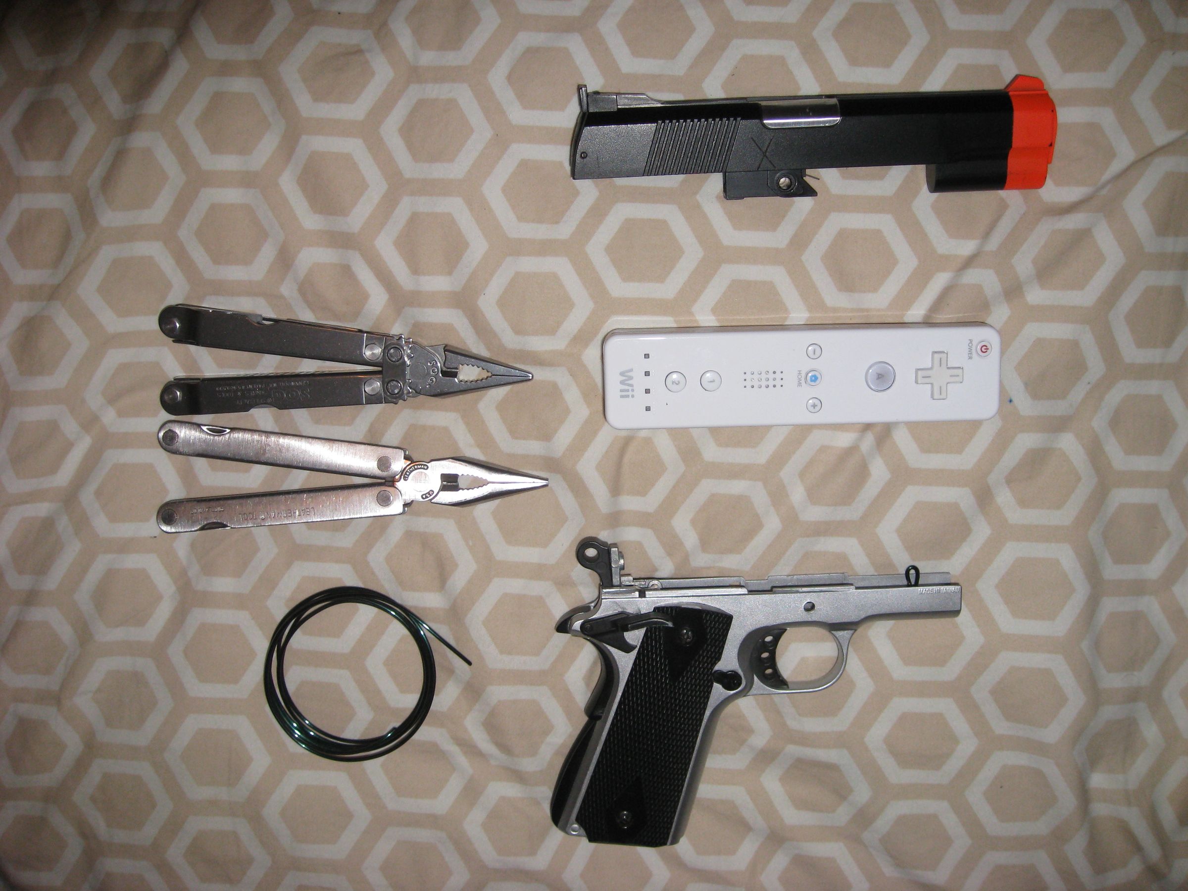 Wii Zapper DIY Airsoft Mod 4 Steps Instructables