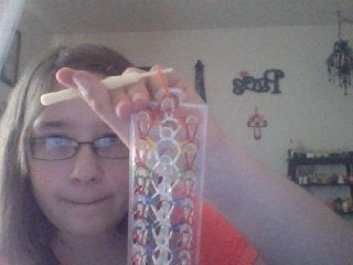 Slip a Rubber Band Through and Slide a C-clip on the Bracelet