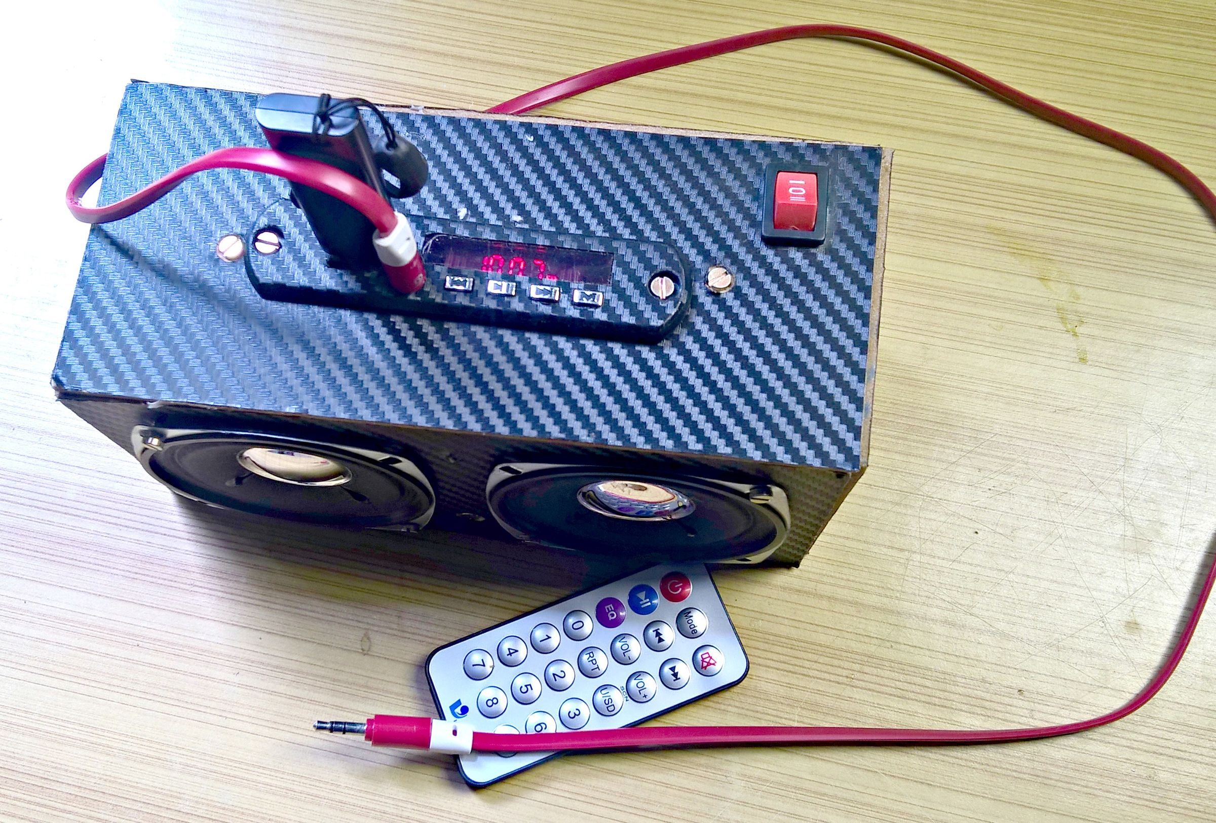 Make Your Own Cheap Portable MP3 Player (Bluetooth, USB, AUX, SD Card