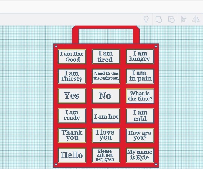 3D Braille Communicator