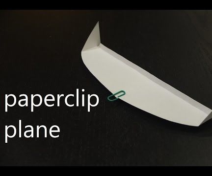 How to Make Paperclip Paper Plane