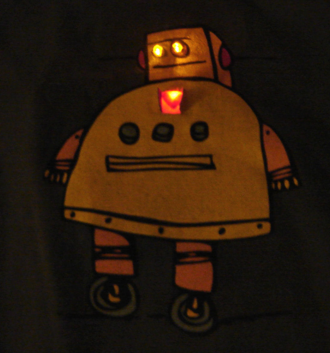 Light Up Your Robot T-Shirt