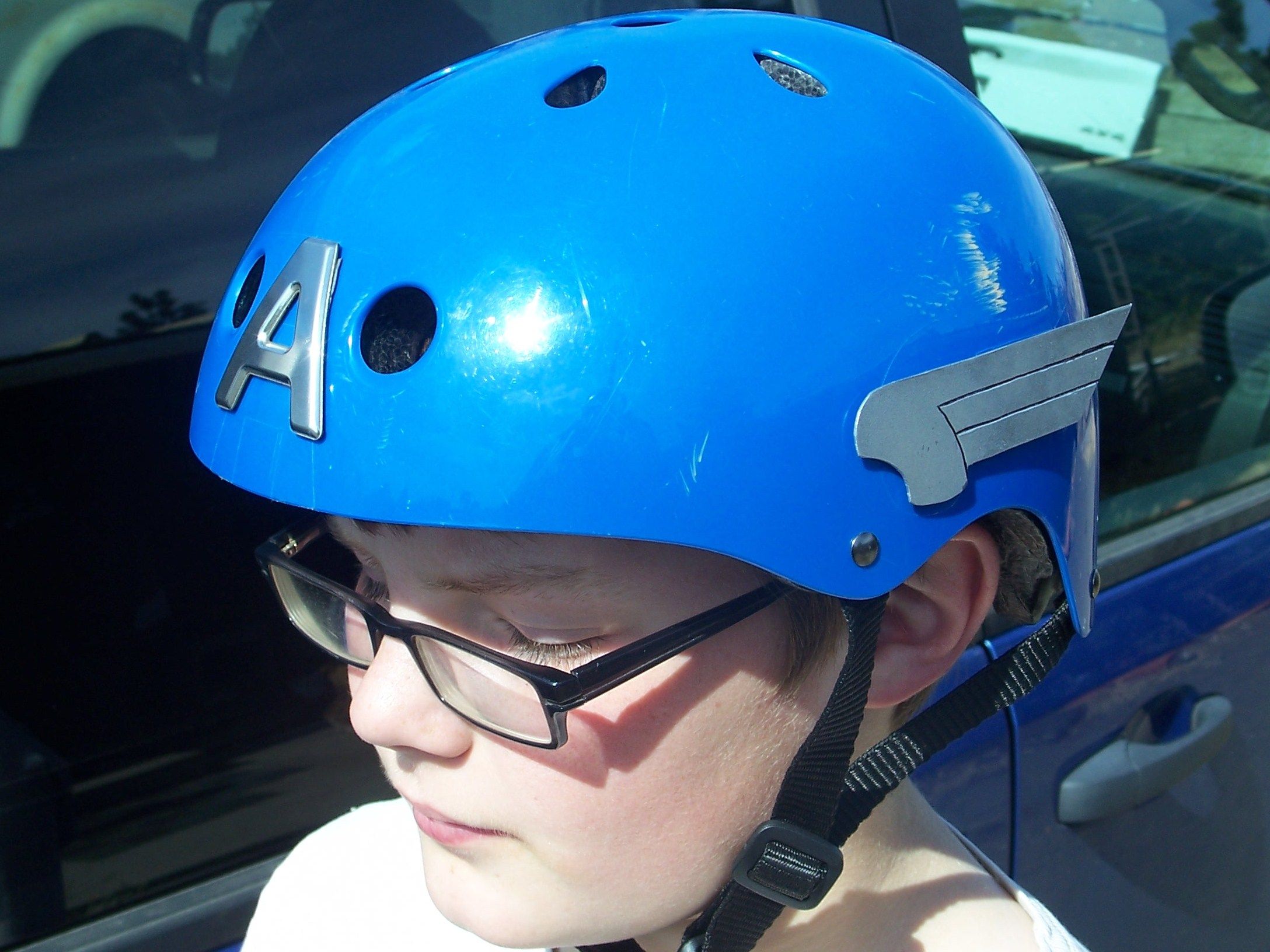 Art Deco Eagle Wings for Captain America Helmet