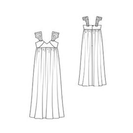 90s slip dress over t shirt Frost Bloom Gown Teuta Matoshi