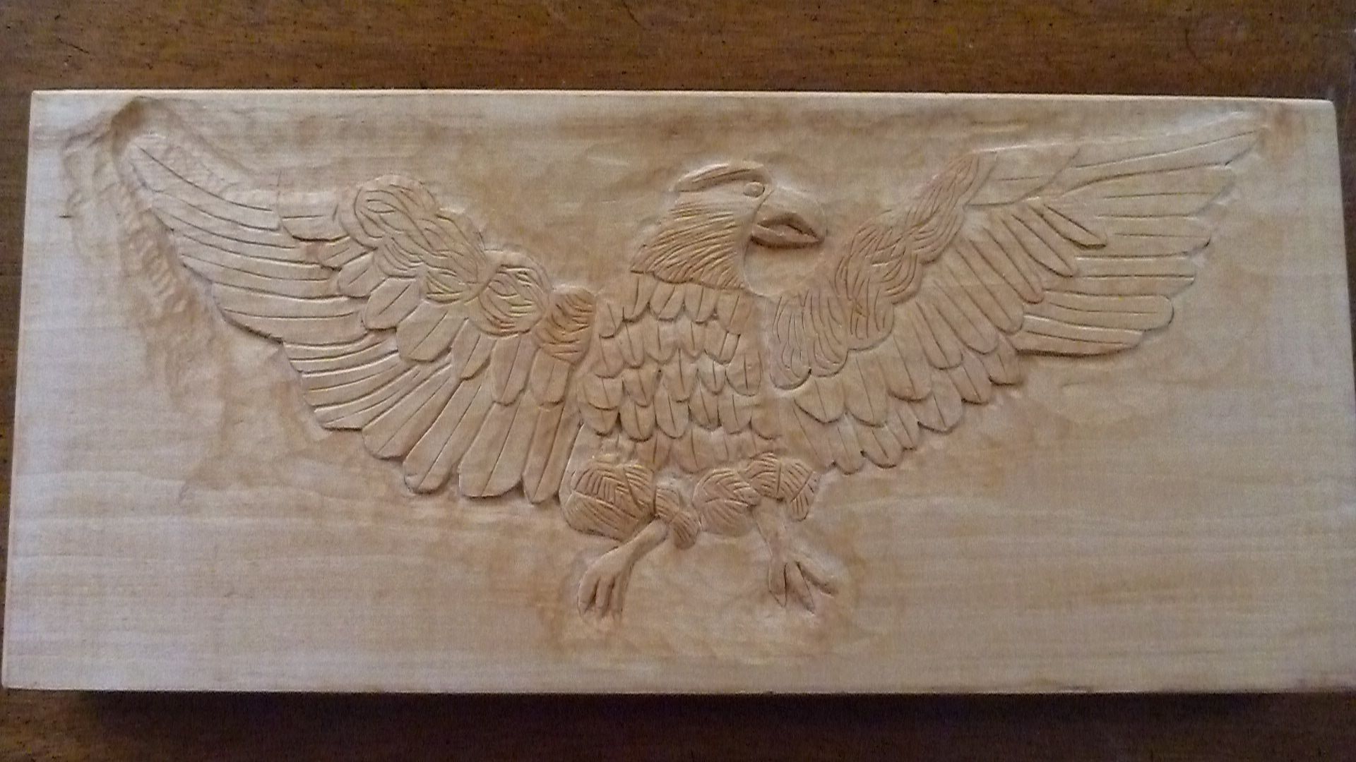 Wooden Eagle Relief Carving - Instructables