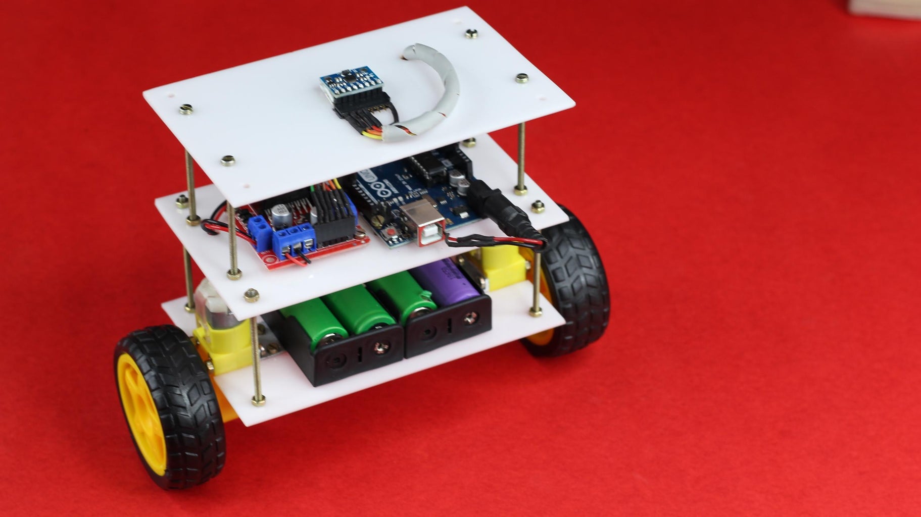 How to Make Self Balancing Robot With Arduino | Arduino Project : 8 ...