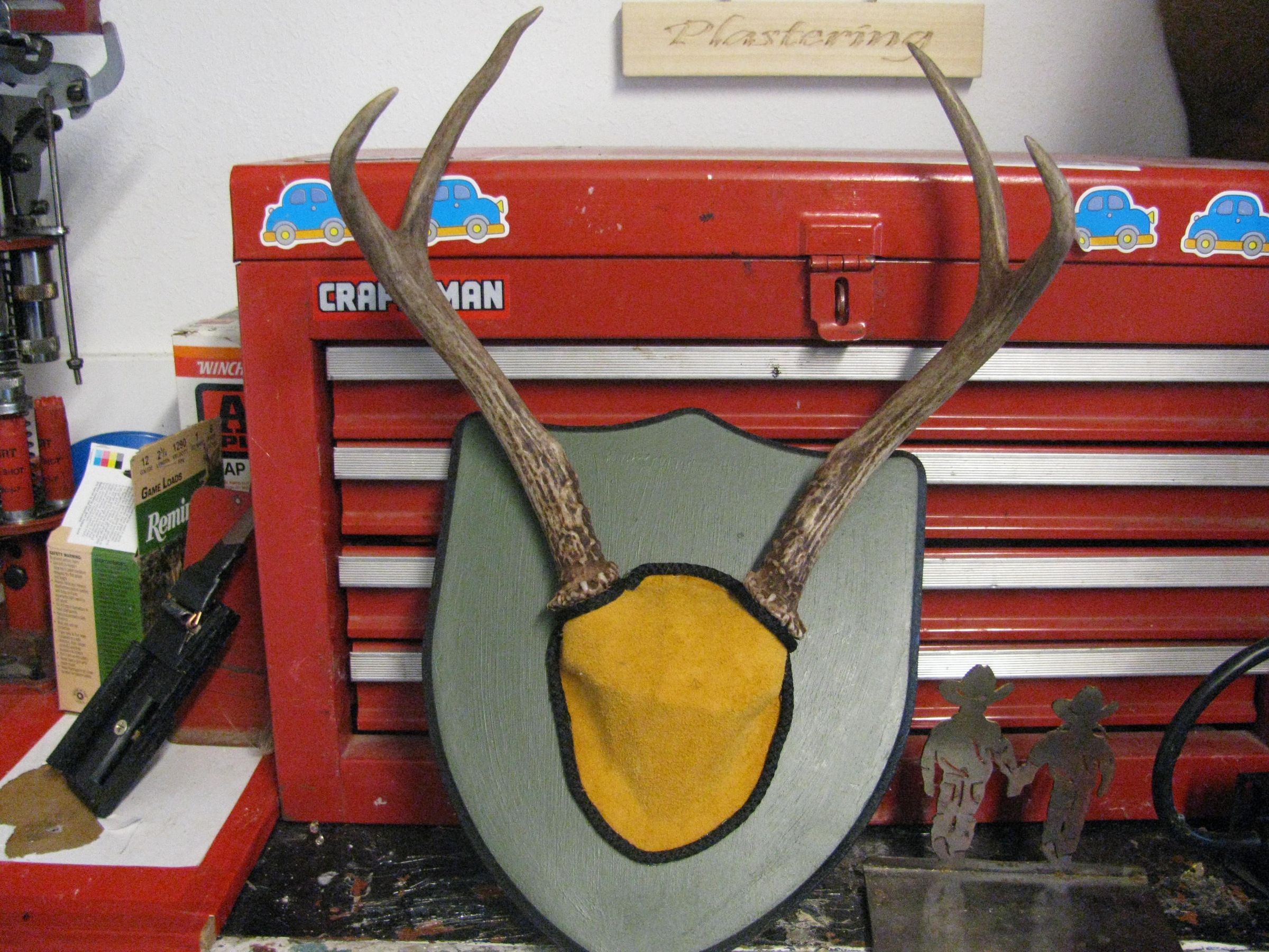 How to Mount Deer Antlers Instructables