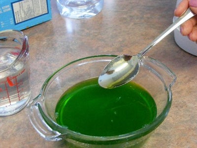 Making the Jell-O