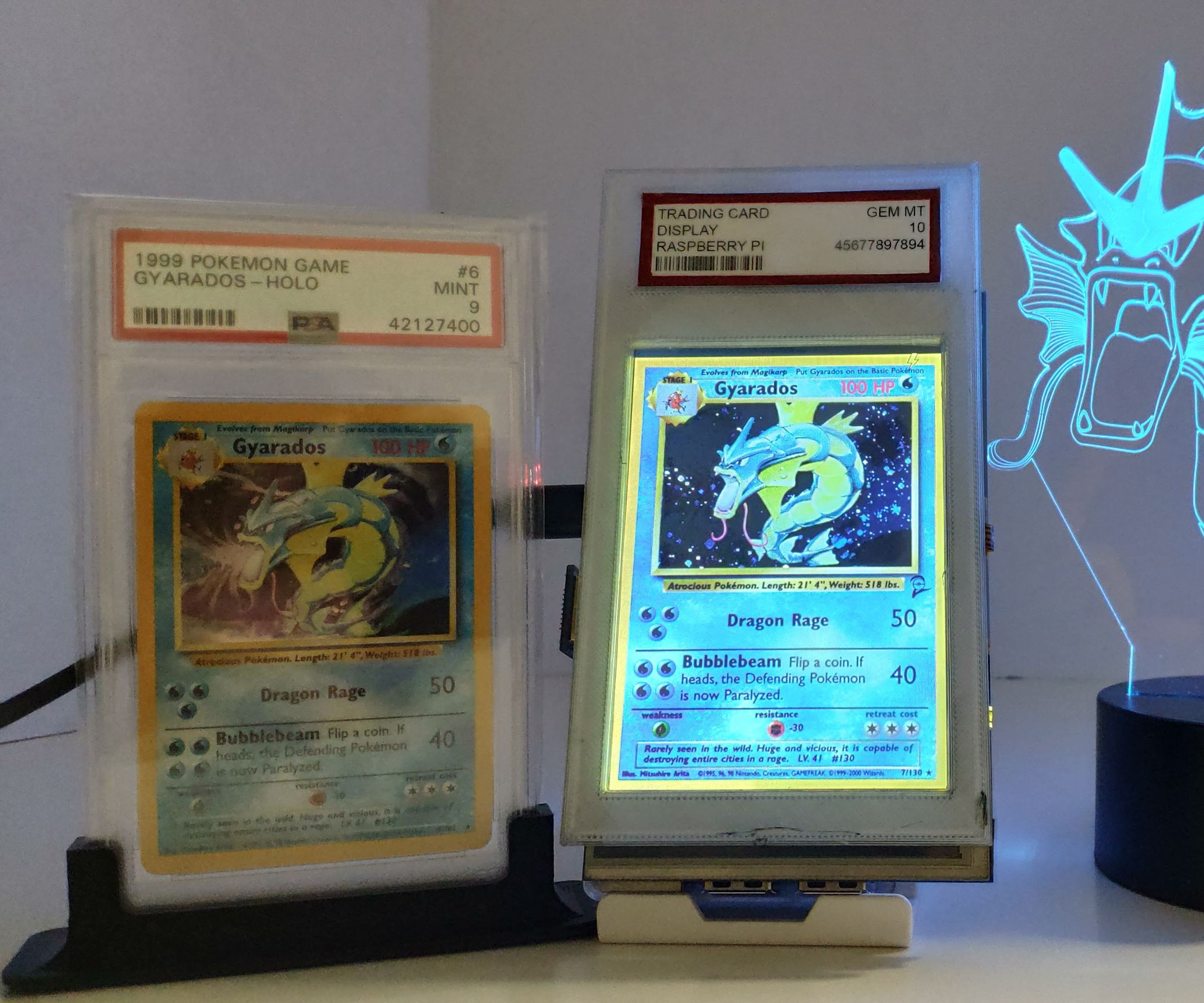 Digital Card Display With Raspberry Pi