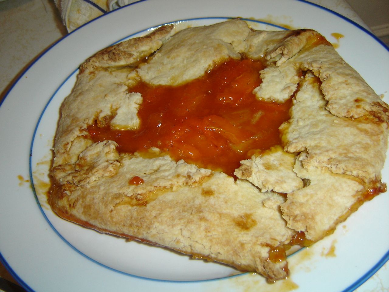 Rustic Apricot Tart