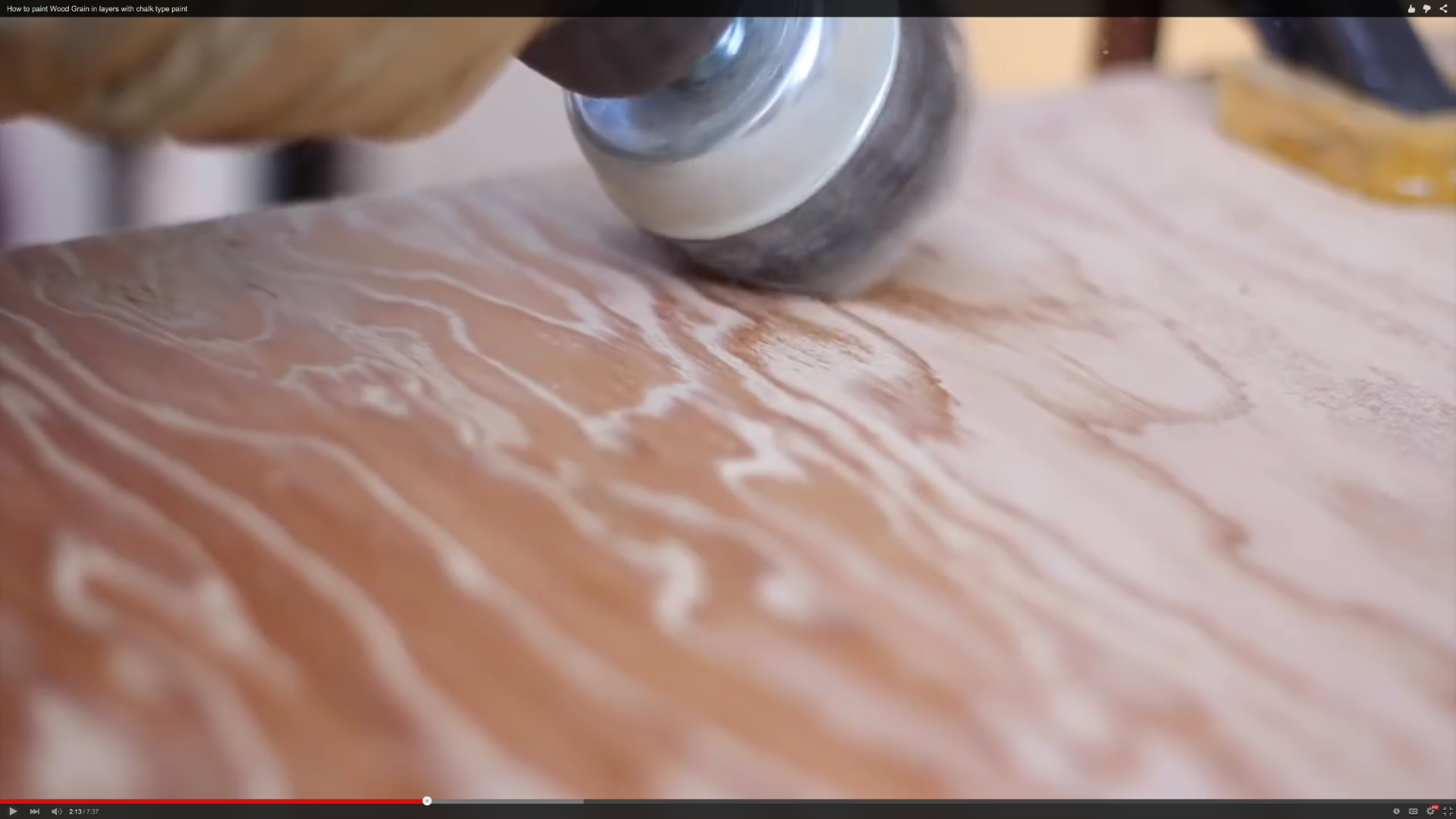 Wood Grain Paint Finish Instructables