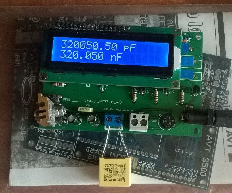 C_meter ATTiny2313 Automating Switching Range