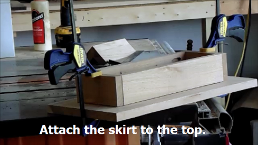 Step 5 : Attach the Skirts