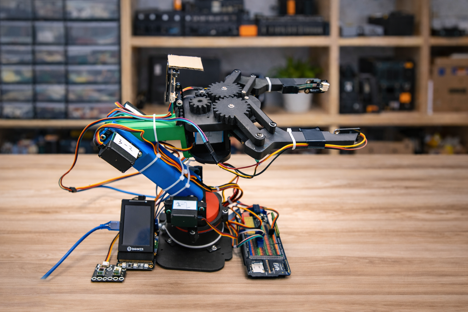 Three-axis Robotic Arm : 6 Steps - Instructables