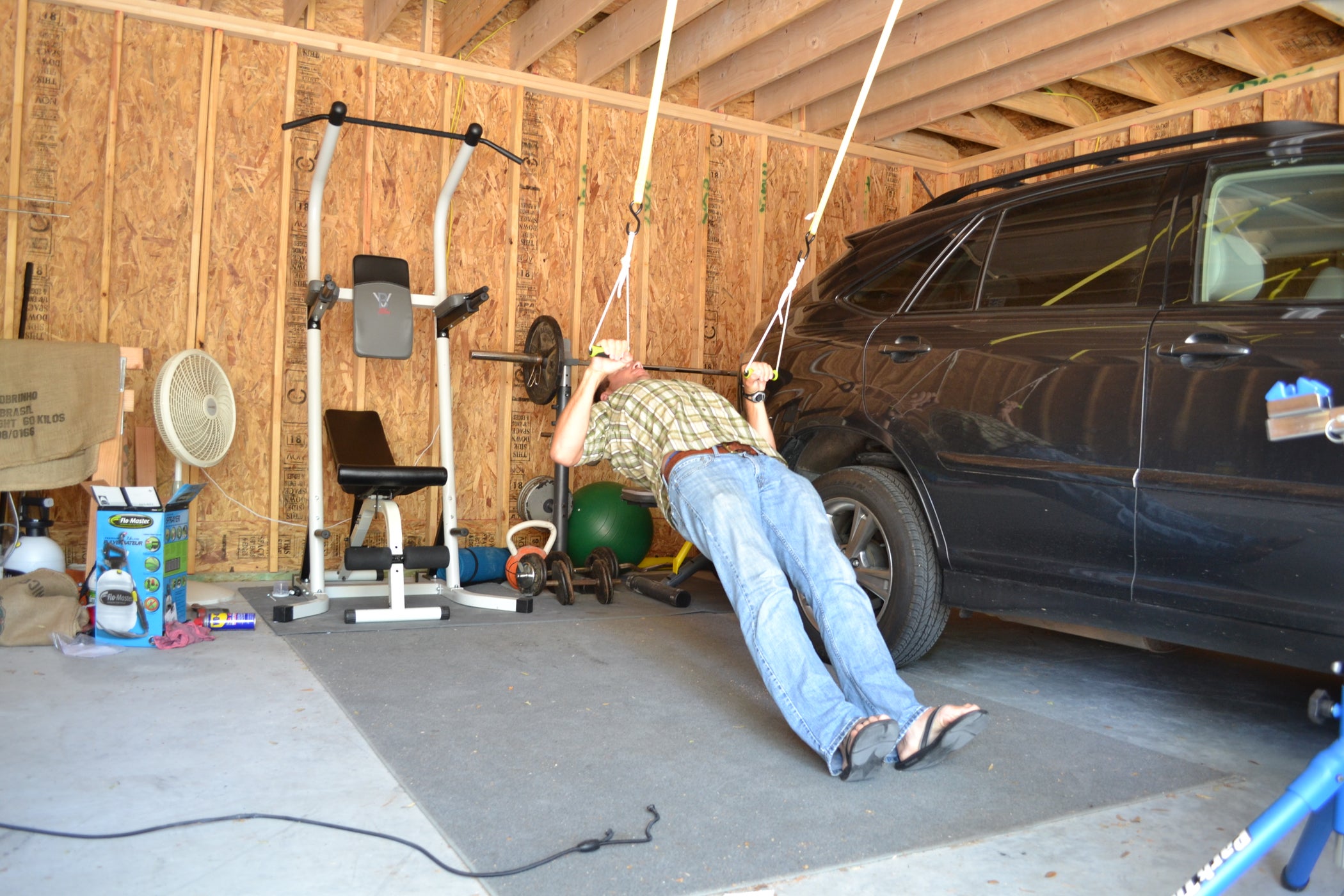 Adjustable TRXstyle Suspension Work Out System Less Than 20 3