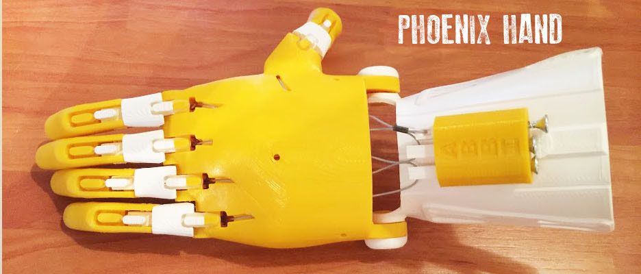 3D Printed Prosthetic Hand With Capacitive Touch Sensing : 5 Steps ...