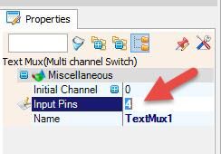 In Visuino Set Components