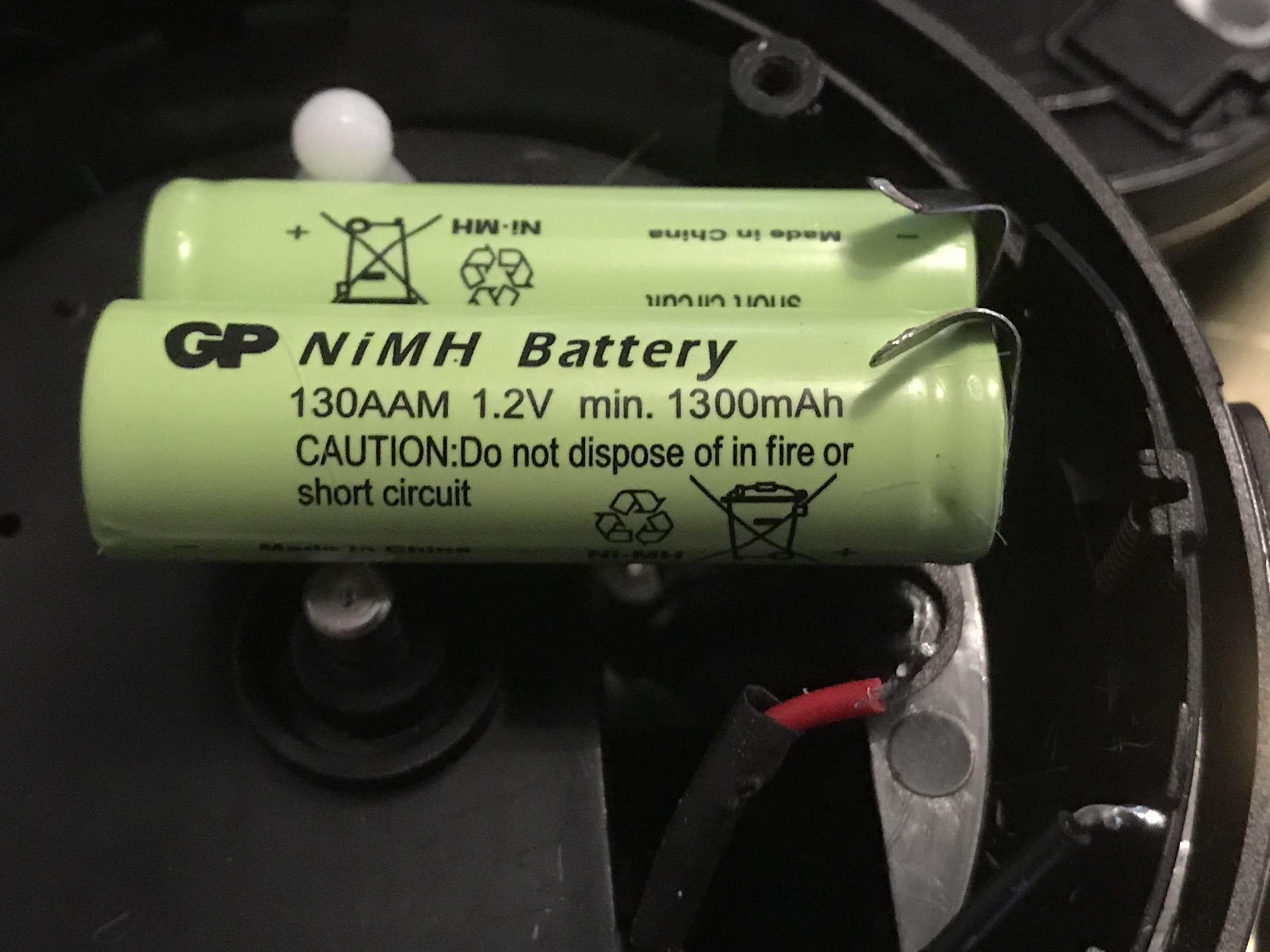 Babyliss / Conair Easycut Rotary Trimmer Battery Replacement 5 Steps