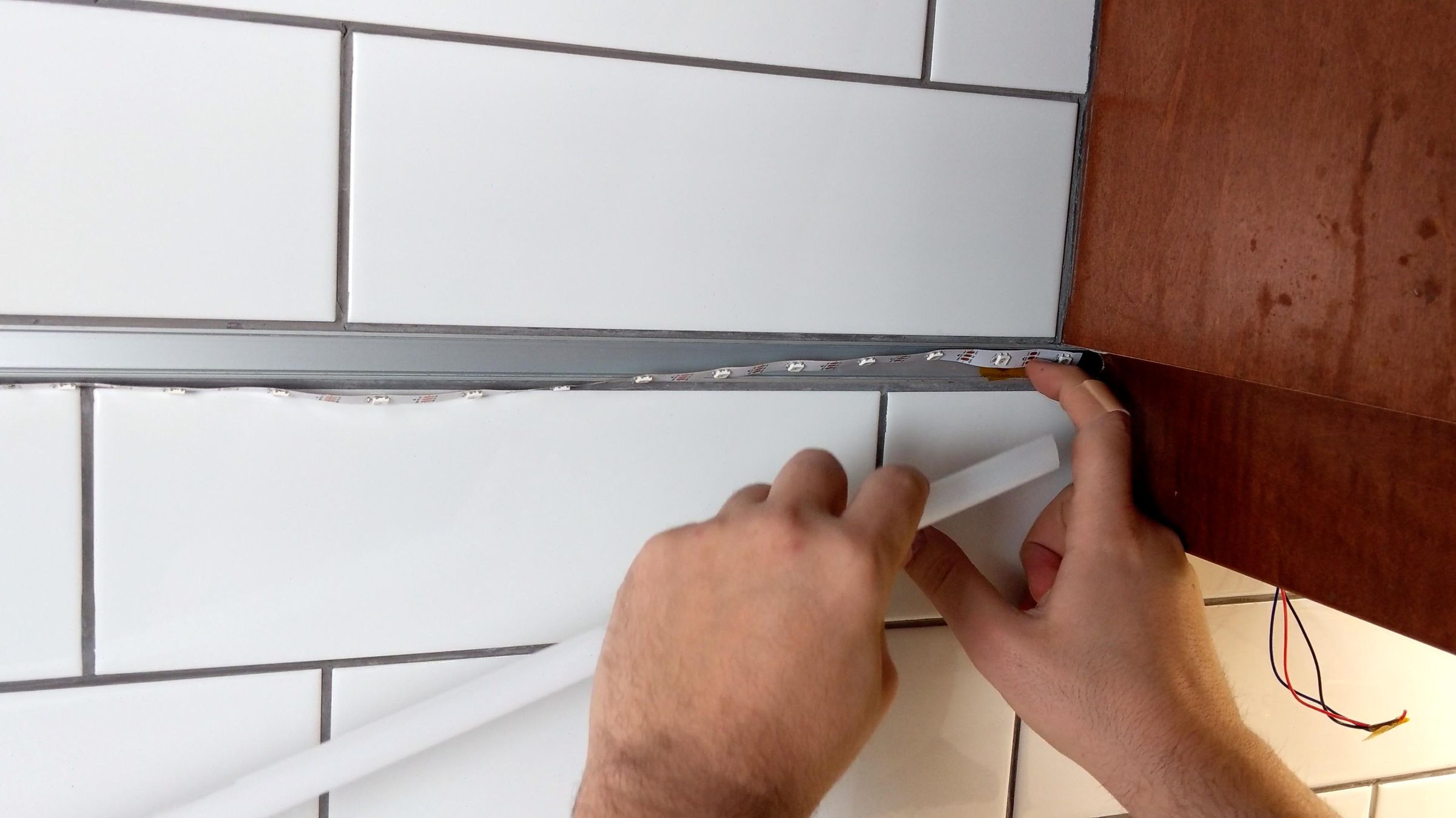 Wifi Connected Smart Backsplash Using a RGB LED Strip : 10 Steps (with ...