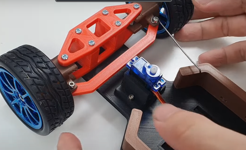 Assemble the Front Axle