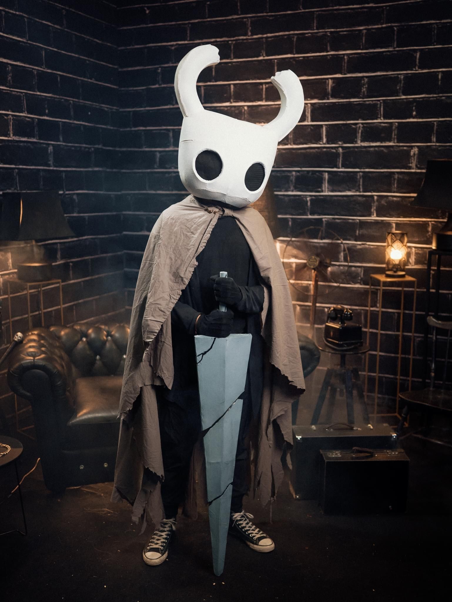Hollow Knight Cosplay Helmet & Nail Template 6 Steps Instructables