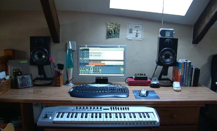 The Around the House Junk Recording Studio!!!