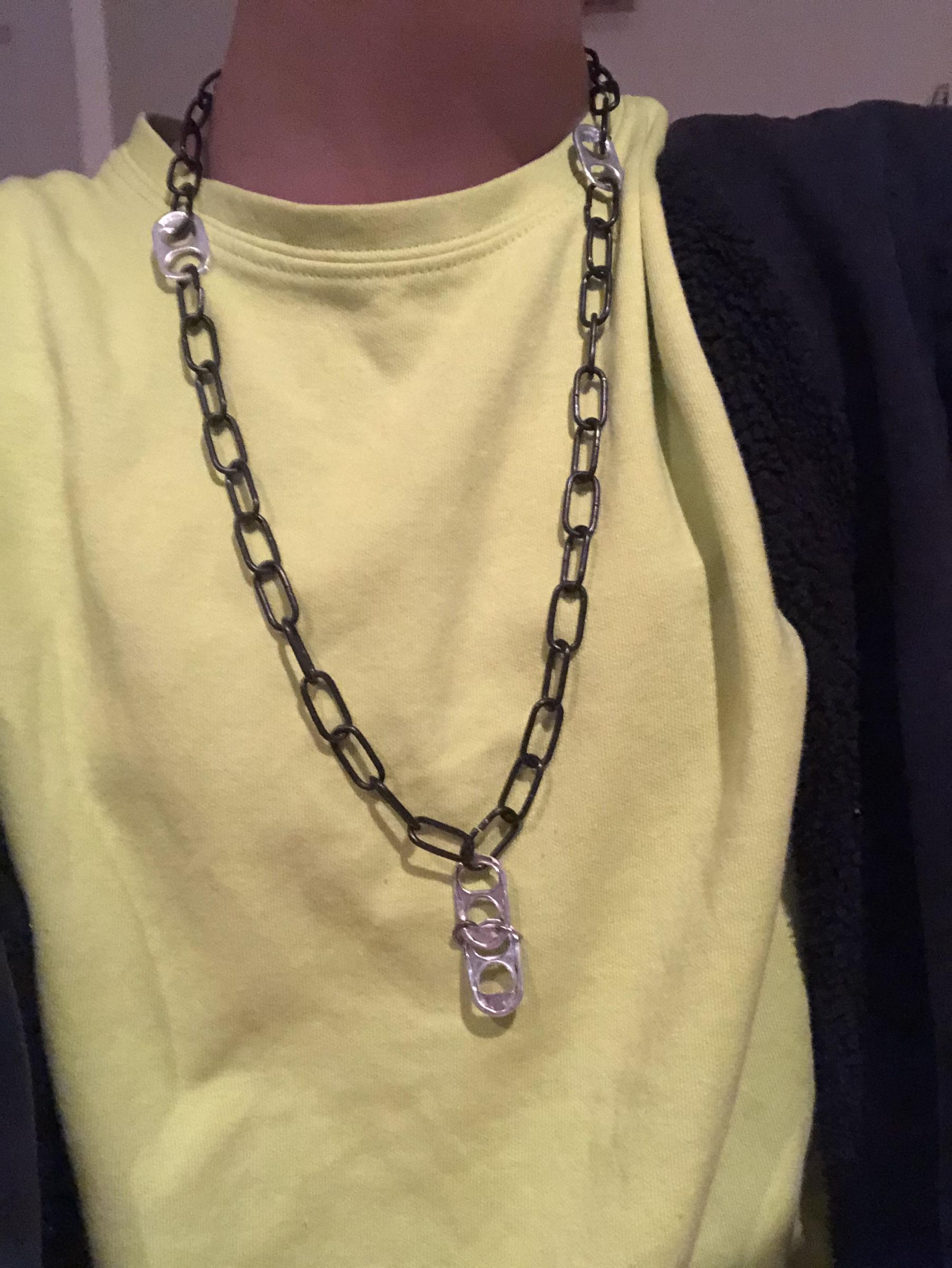 Soda Tab Chain Necklace 5 Steps Instructables