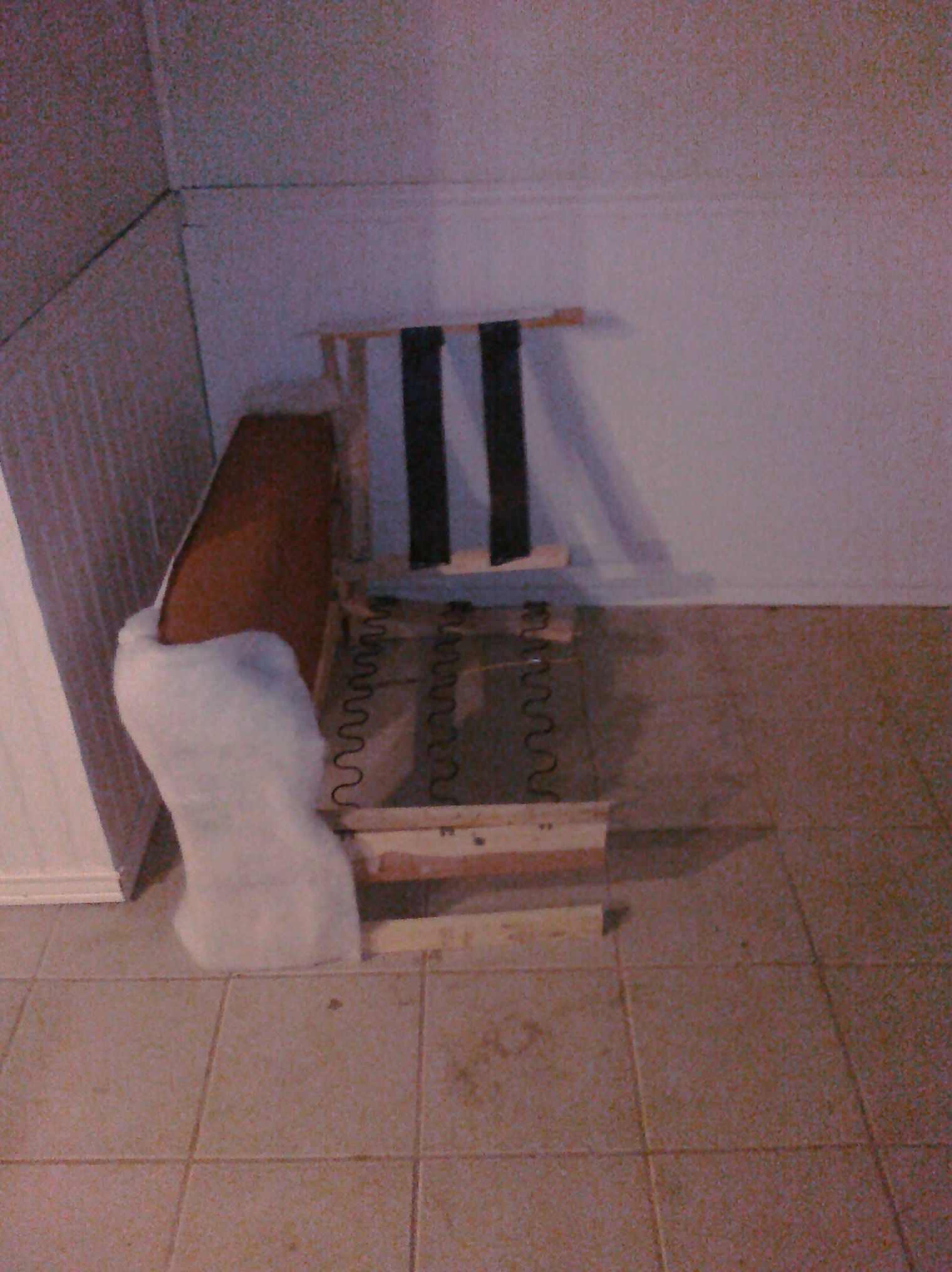 How to Move a Couch Through a Tight Door AKA How to Dissassemble a