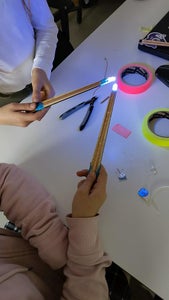 Leuchtender Zauberstab