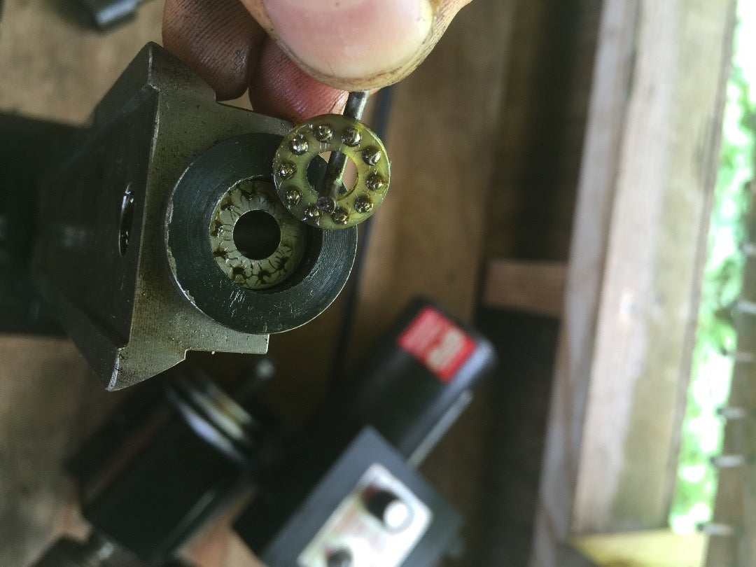 Remove Hand Wheel and Head Bearing