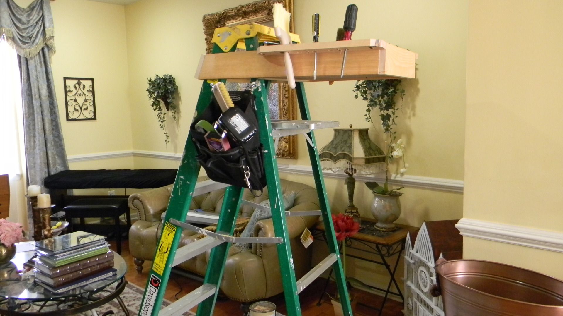 Hack Your Old Ladder : 4 Steps - Instructables