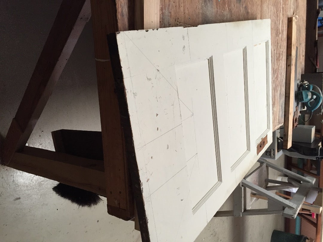 Cutting Up the Door!