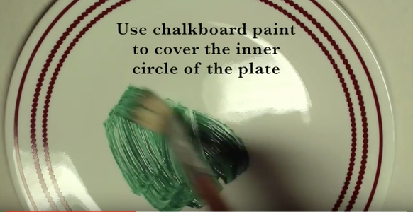 Add the Chalkboard Paint