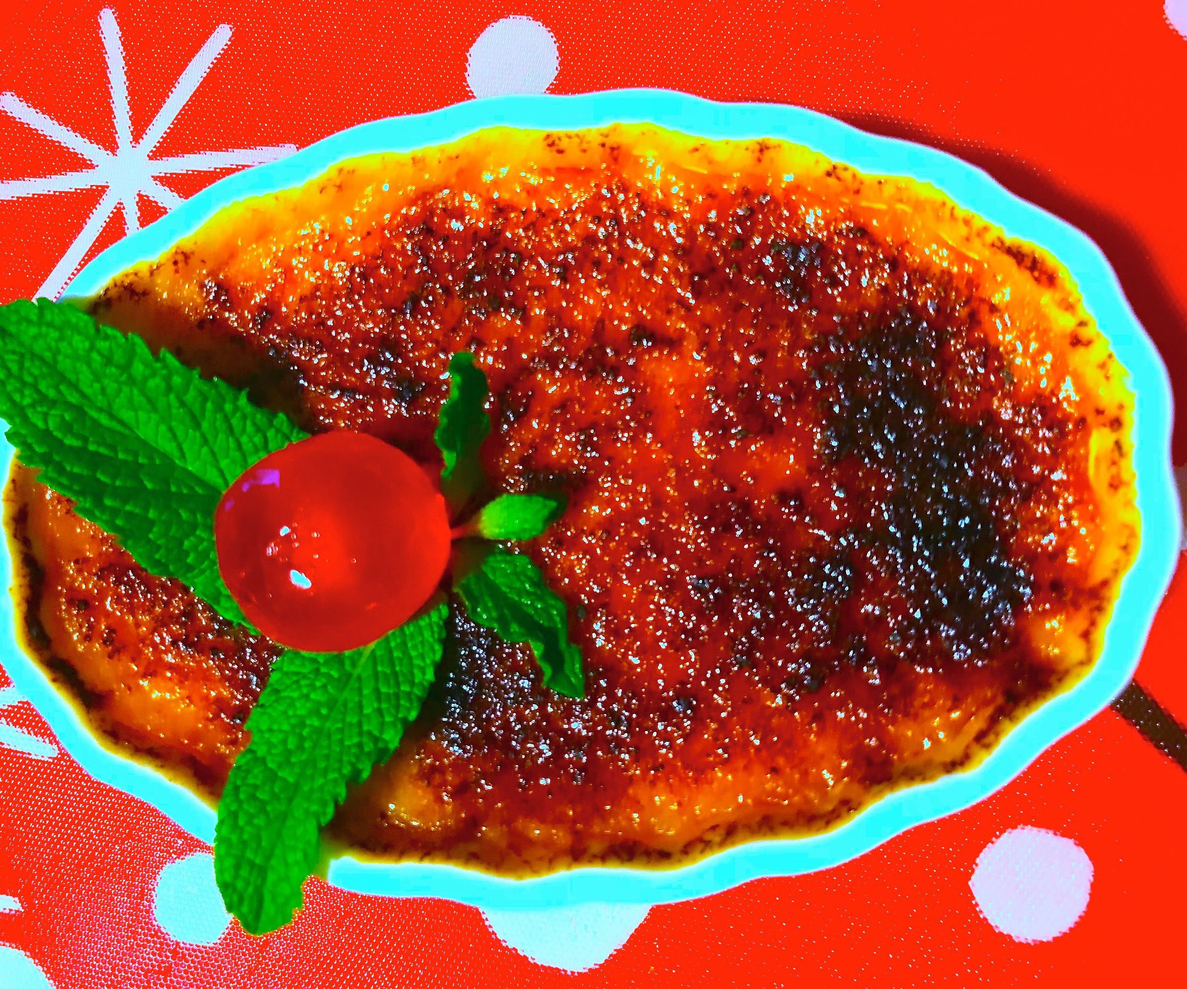 Holiday Eggnog Crème Brûlée 
