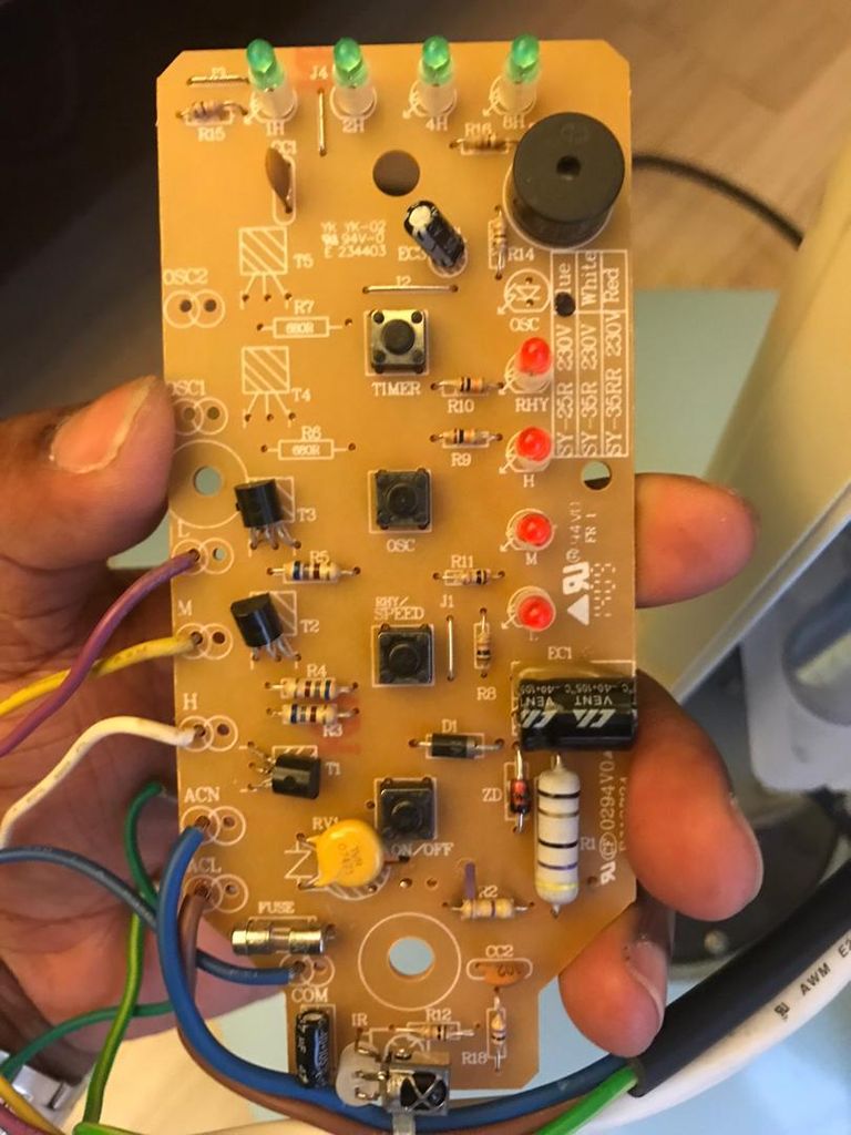Fan Repair 4 Steps Instructables