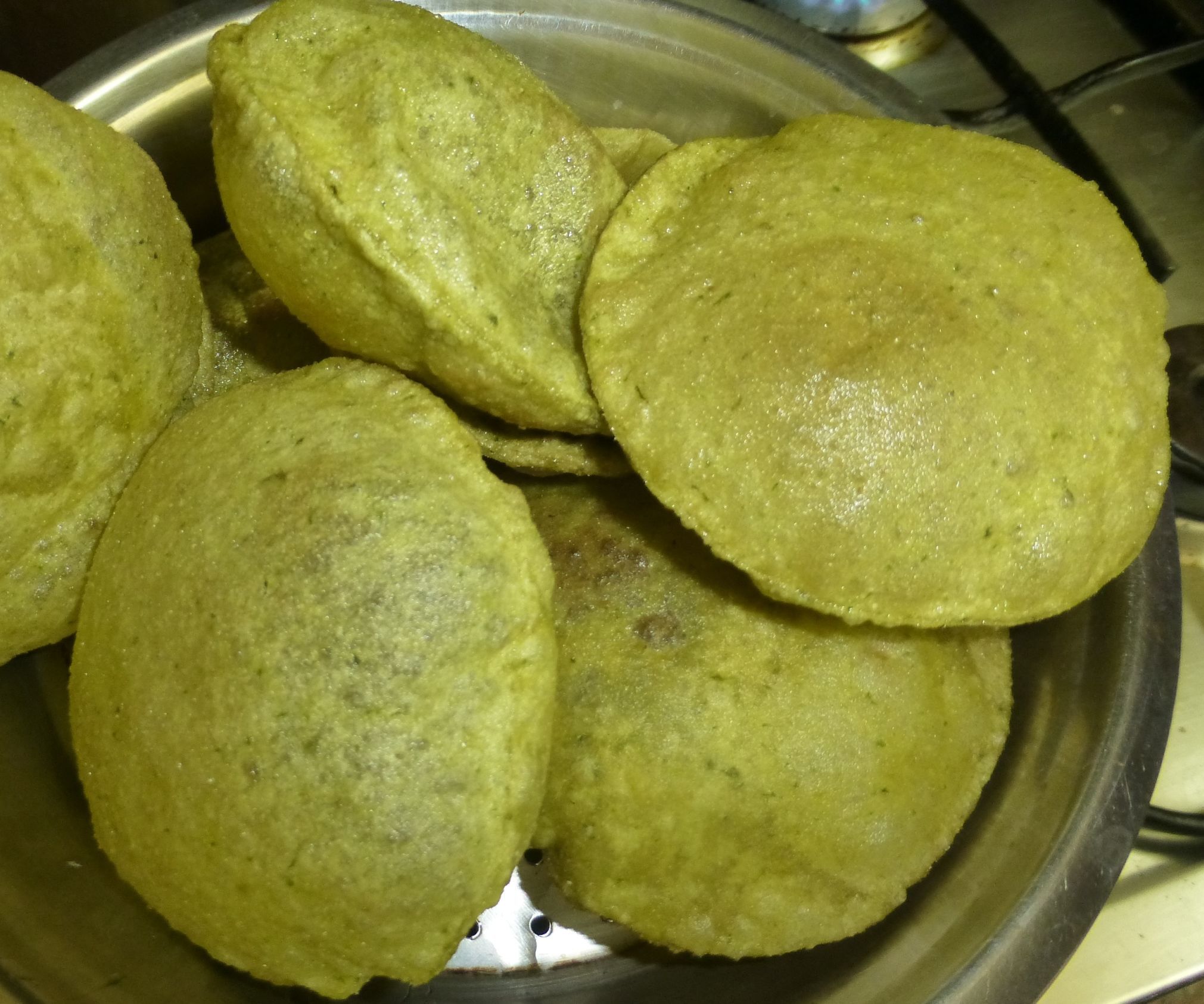 Gongura Poori (Puri)