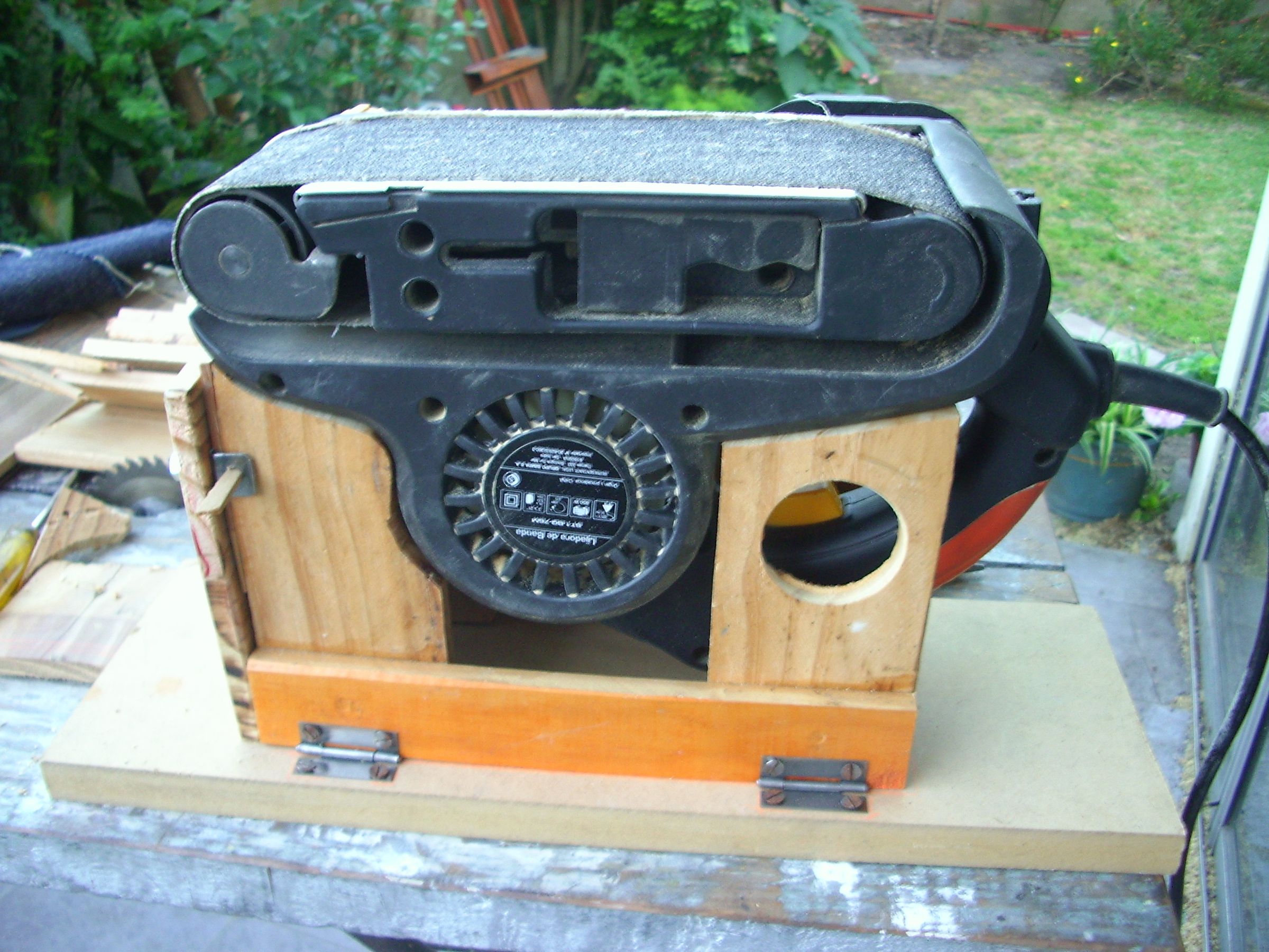 Table Belt Sander (lijadora De Banda, De Mesa)