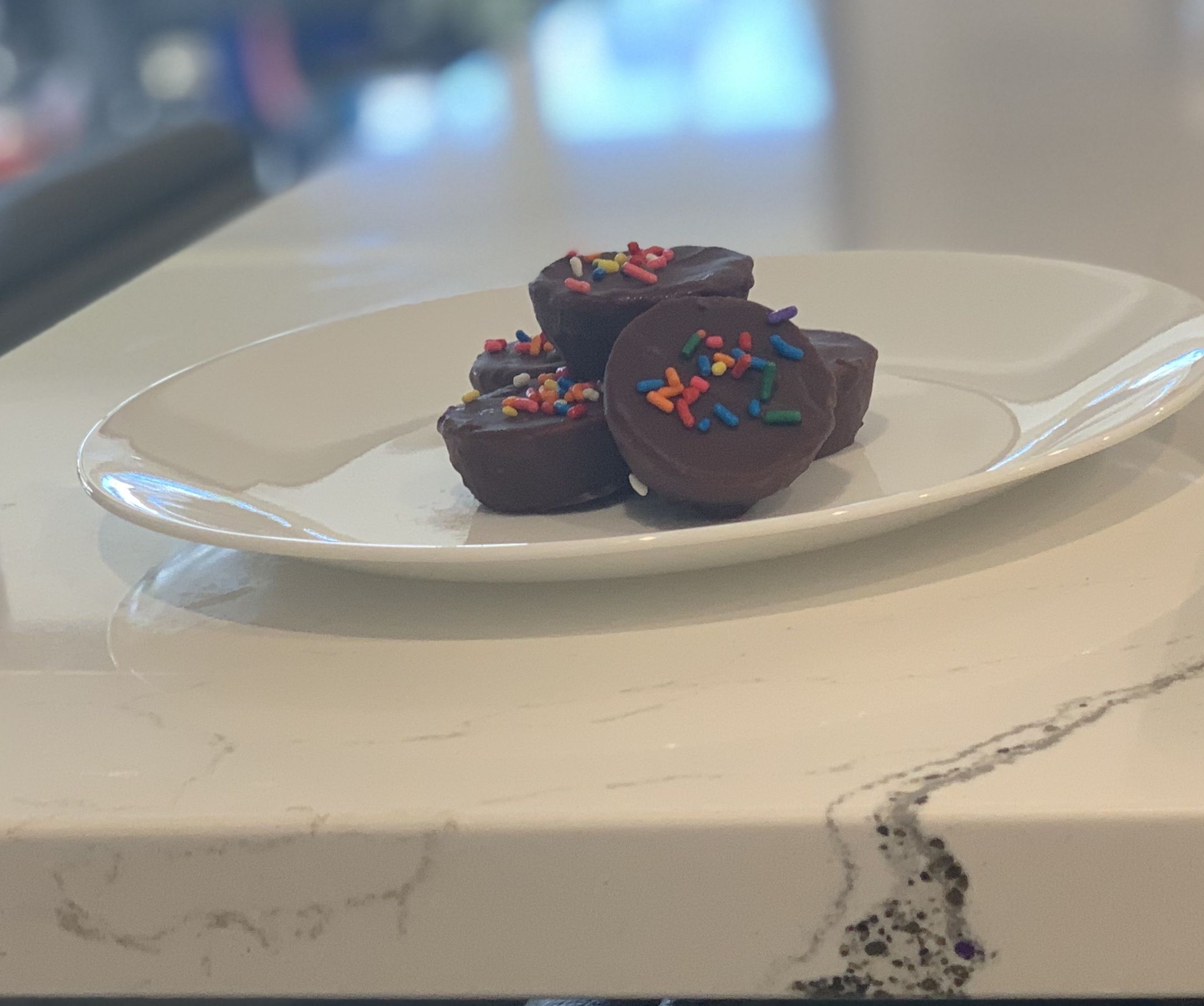 Frozen Cheesecake Bites