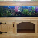 D.I.Y Aquarium Wooden Pine Stand