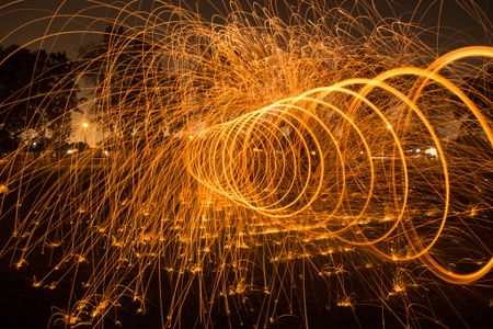 HOW TO: SPIRAL STEEL WOOL PHOTOGRAPHY